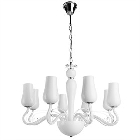

Люстра A8110LM-8WH "Biancaneve" 8x40W E14 73x73x55 см