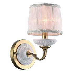 

Бра 1175/01 AP-1 "Dolce" 1x40W E14 античная латунь 16x23x31 см