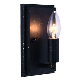 

Бра 8011/03 AP-1 "Genova" 1x40W E14 черный 12x7x16 см