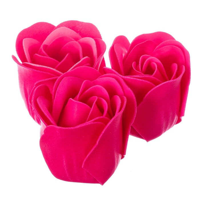 Мыльные лепестки в коробке-сердце "С самым весенним праздником", 3 шт.