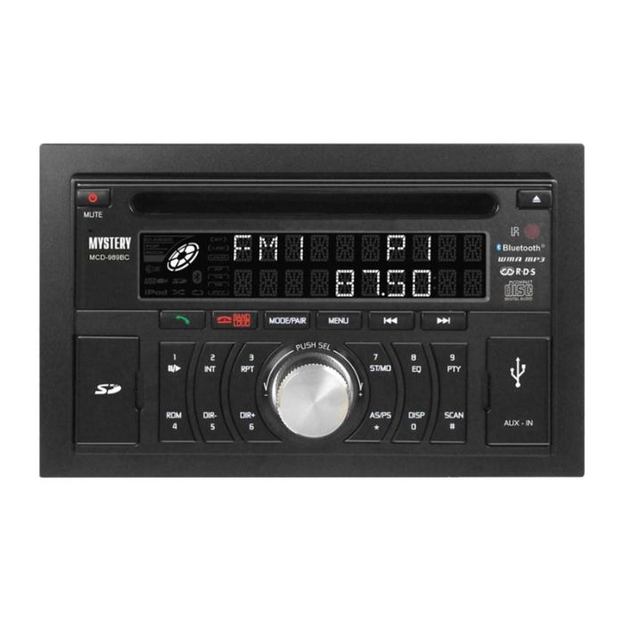 Автомагнитола 2-DIN MYSTERY MCD-989BC