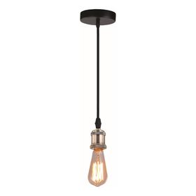 

Люстра подвес "Delta" 1x60W E27 черный 5x5x15 см