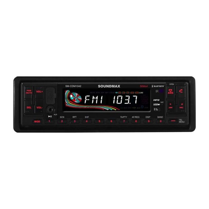 Автомагнитола SOUNDMAX SM-CDM1042 MP 1DIN