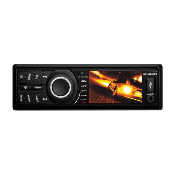 Автомагнитола с монитором SOUNDMAX SM-CCR3081M 1DIN