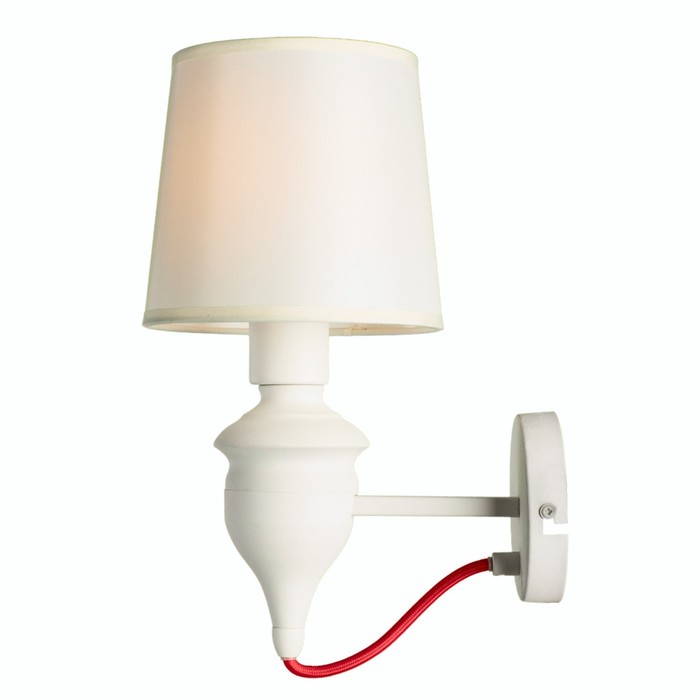 фото Бра a3325ap-1wh "sergio" 1x40w e27 16x23x35 см arte lamp