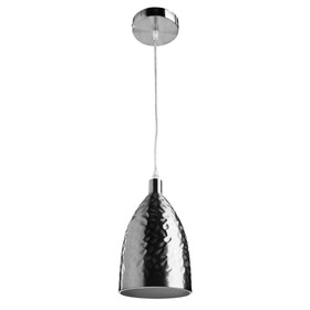 

Люстра подвес "Lucido" 1x40W E27 никель 15x15x25 см