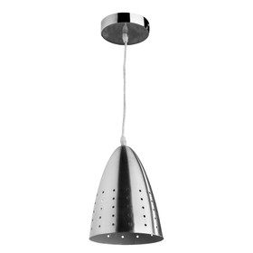 

Люстра подвес "Lucido" 1x40W E27 никель 17x17x22 см