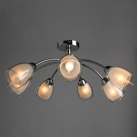 

Люстра A7201PL-7CC «Carmela» 7x40W E14 65x65x30 см