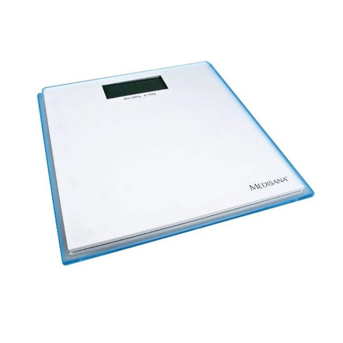 Весы напольные Medisana ISB, электронные, до 180 кг, белый/голубой