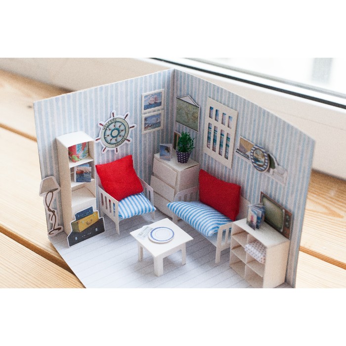 Набор по созданию кукольной миниатюры «Лавандовые сны»