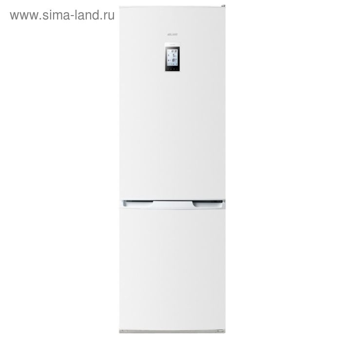 Холодильник Атлант ХМ 4421-009 ND, двухкамерный, класс А, 312 л, Full No frost, белый холодильник атлант хм 6026 031 двухкамерный класс а 393 л белый