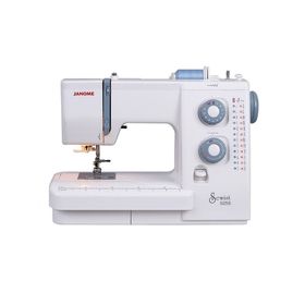

Швейная машина Janome 525 S, 25 операций, регулировка давления лапки на ткань, белая
