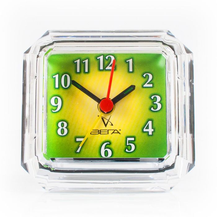 Будильник "Зеленый циферблат"