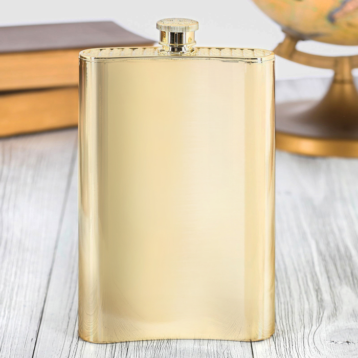 Подарочный набор "Лучший сотрудник ГИБДД", фляжка 300 мл, медаль