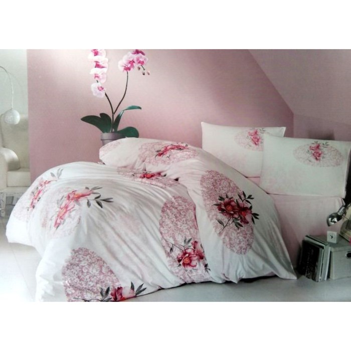 КПБ евро, 240х260 см, 200х220 см, 50х70 см-2 шт., ранфорс 1045-05