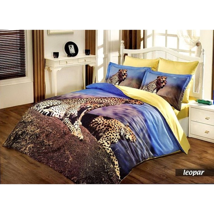 КПБ евро, 240х260 см, 200х220 см, 50х70 см, 70х70 см по 2 шт., бамбук 1060-22