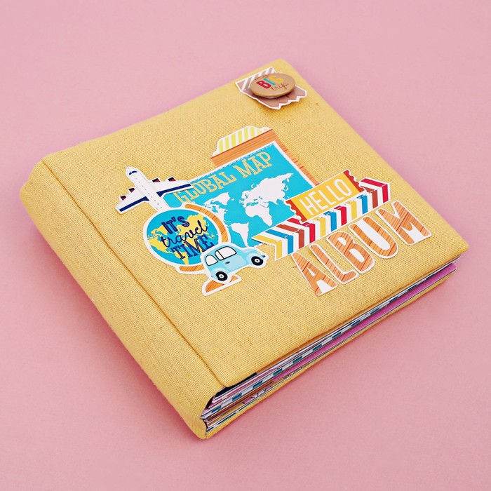 Набор для создания фотоальбома Party time, 15.7 × 15.7 × 2,5 см