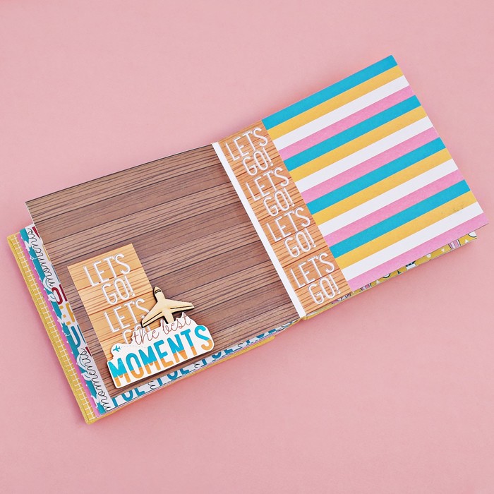 Набор для создания фотоальбома Party time, 15.7 × 15.7 × 2,5 см