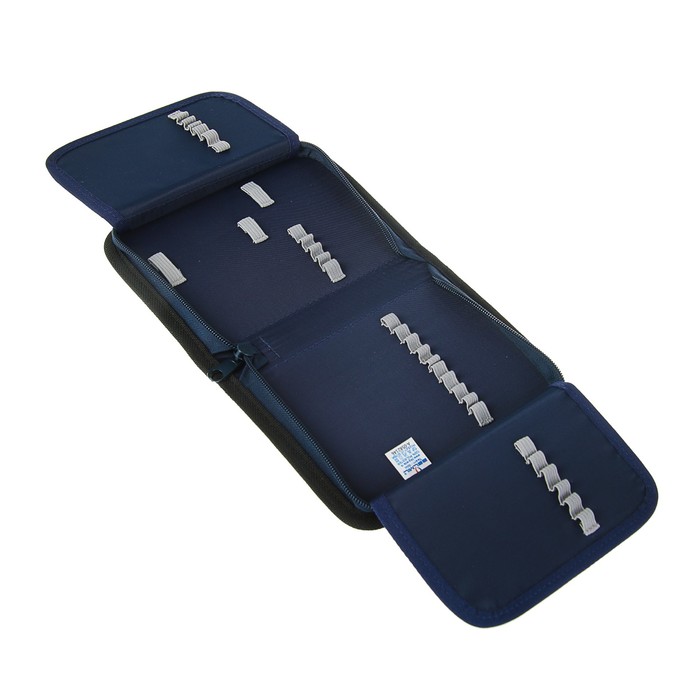 Пенал 1 секция откидные 2 планки 140 х 200 мм, ткань Belmil Football Club Red