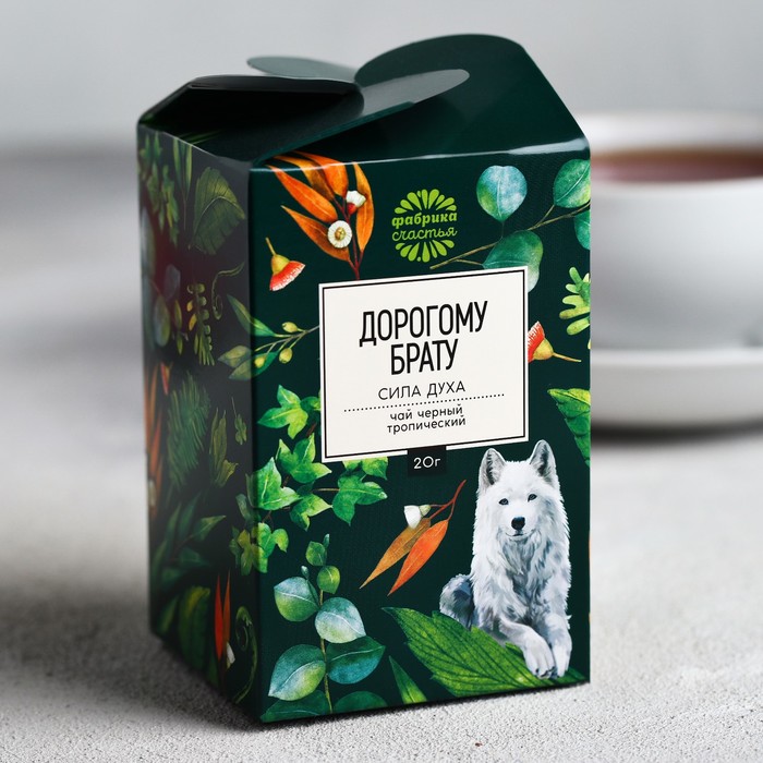 Чай черный с чабрецом и душицей "Дорогому брату", 20 г