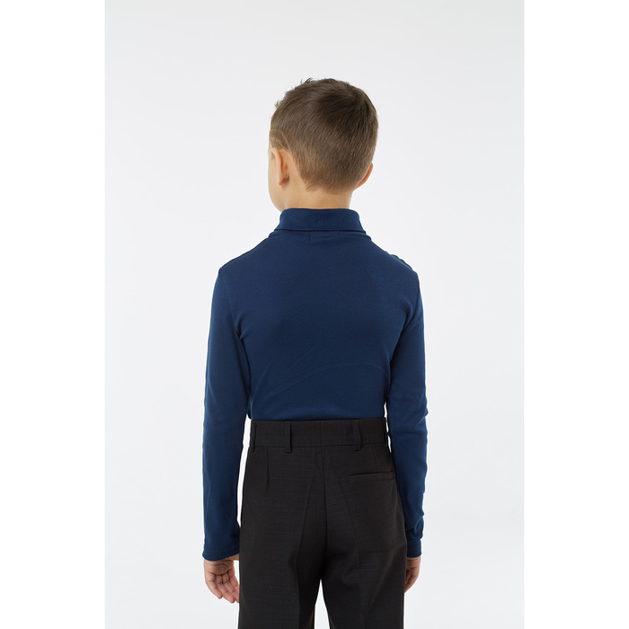 Водолазка для мальчика, рост 116 см, цвет синий