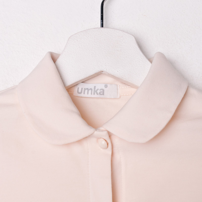 Блузка для девочки, рост 146 см, цвет экрю