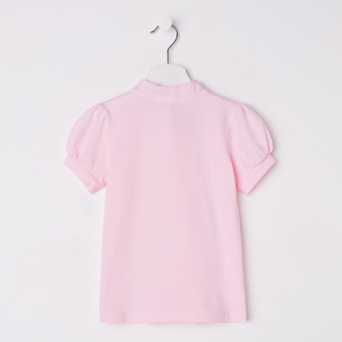 Блузка для девочки, рост 128 см, цвет розовый