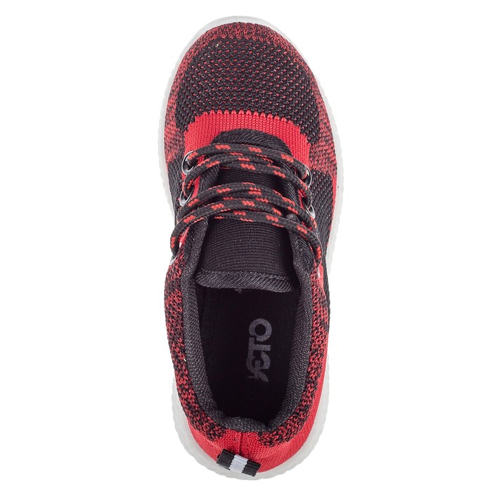 Кроссовки детские арт. SKS-15-1 (красный/чёрный) (р. 27)