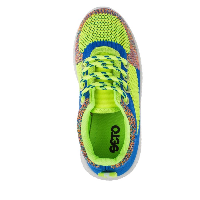 Кроссовки детские арт. SKS-15-2 (зелёный/синий) (р. 29)