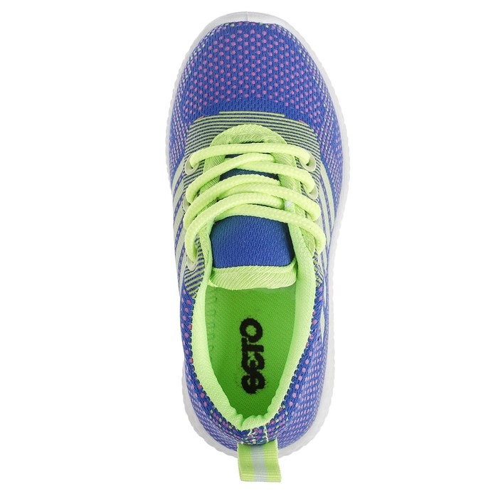 Кроссовки детские арт. SKS-23-3 (синий/зеленый) (р. 26)