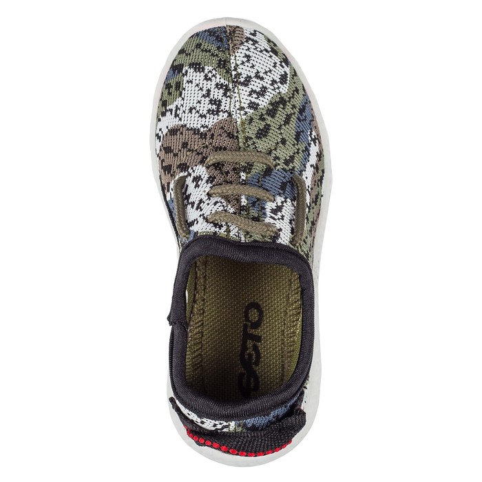 Кроссовки детские арт. SKS-18-1 (зелёные) (р. 28)