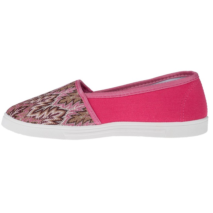 Слипоны женские арт. STK 015, цвет коралл, размер 36