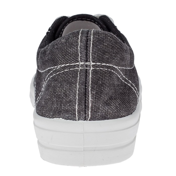 Кеды подростковые арт. КЕ-301, цвет чёрный, размер 38