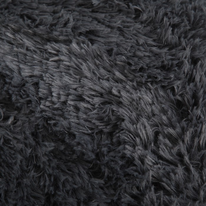 Пуф складной 31х31х31 см "Пушистик", серый