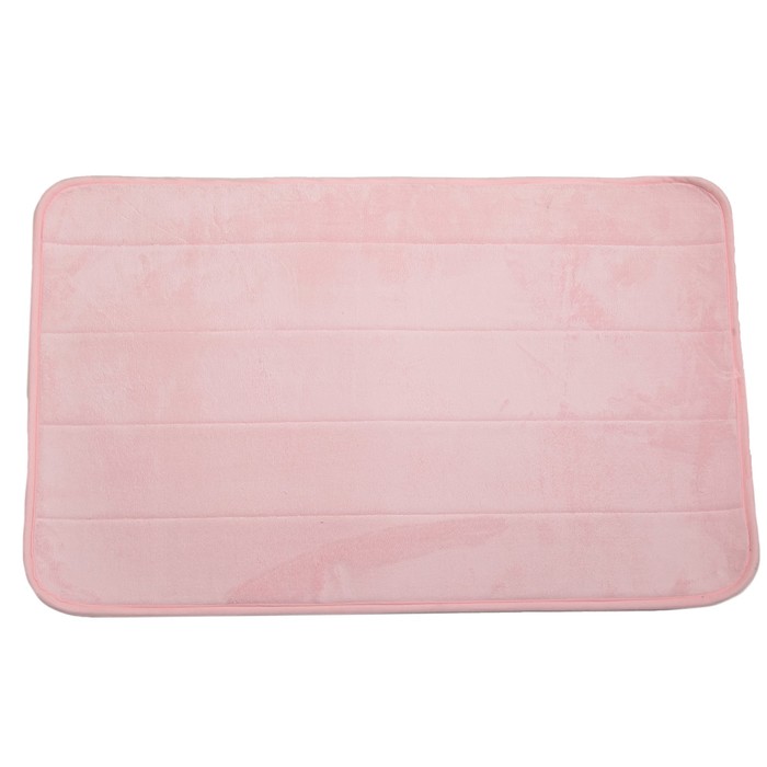 Коврик для ванной, цвет розовый