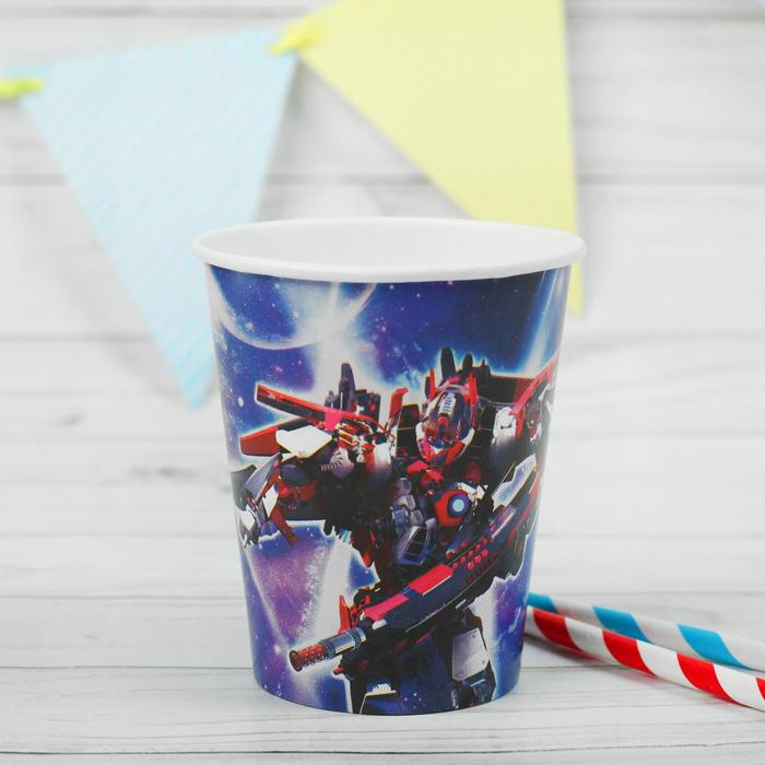 Стакан бумажный "Трансформер"
