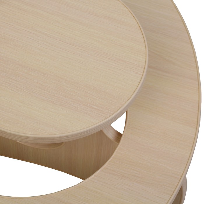 Полка для цветов Багира-2 800х550х520 Дуб выбеленный