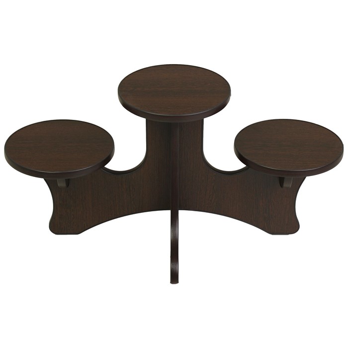 Полка для цветов Марио 770х420х410 Венге