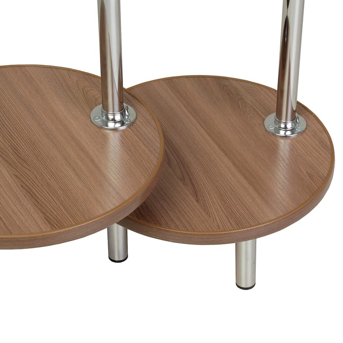 Полка для цветов Сандра 320х620х800 ясень шимо тёмный