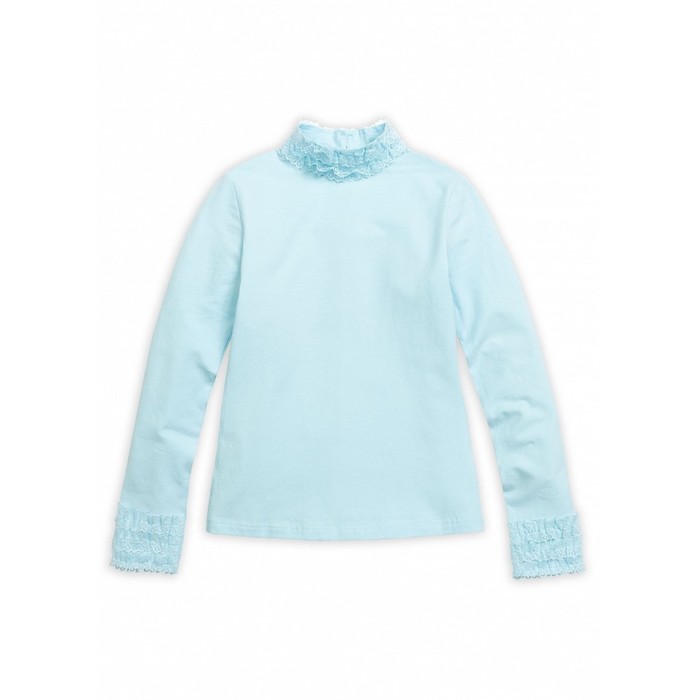 Джемпер для девочки, рост 164 см, цвет голубой