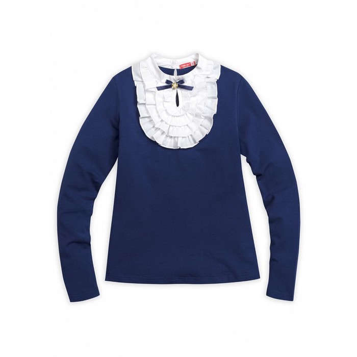 Джемпер для девочки, рост 158 см, цвет джинс