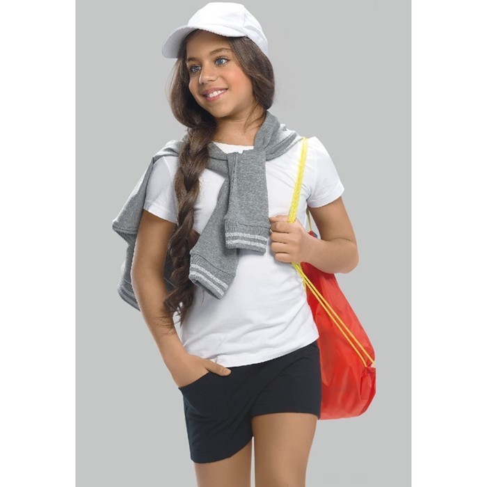 Шорты для девочки, рост 152, цвет чёрный