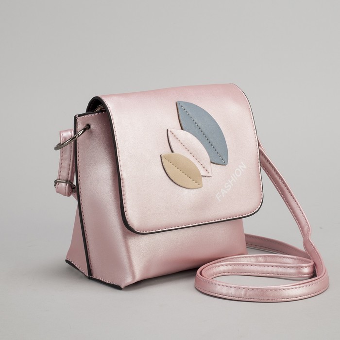 Сумка женская, отдел на молнии, цвет розовый