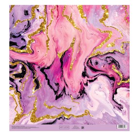 

Бумага для скрапбукинга «Мрамор», 30.5 × 30.5 см, 180 г/м