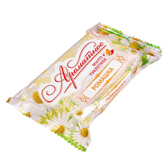 Мыло туалетное«Ароматное» Ромашка, 90 гр