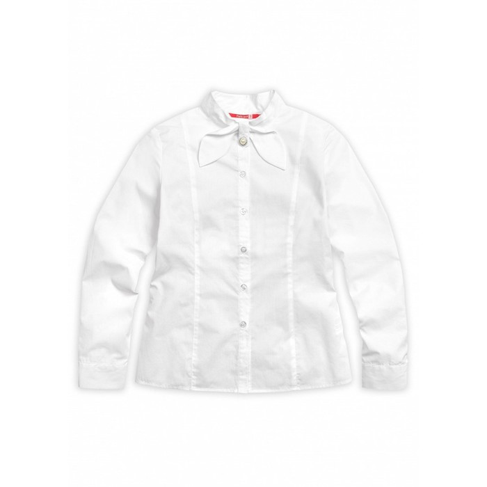 Блузка для девочки, рост 164 см, цвет белый