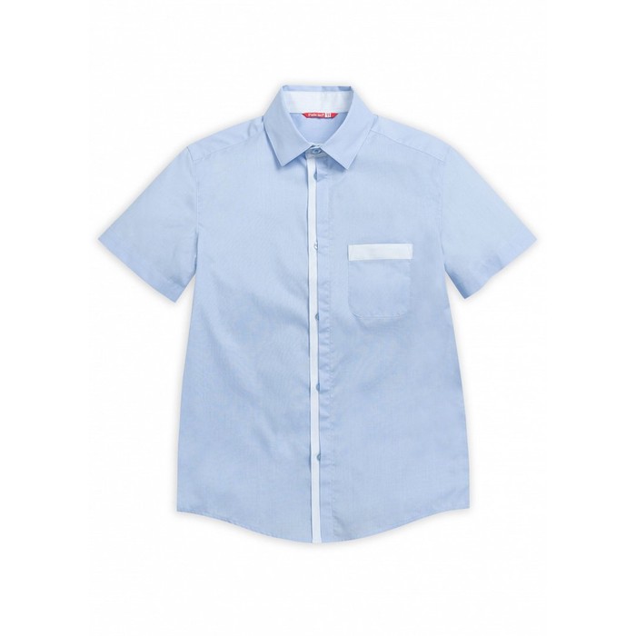Сорочка верхняя для мальчика, рост 152 см, цвет голубой