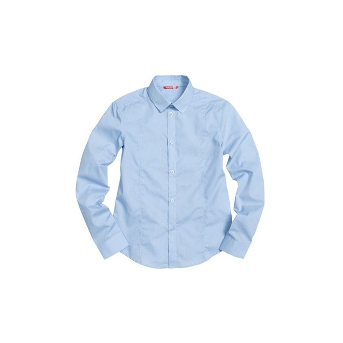 Сорочка верхняя для мальчика, рост 164 см, цвет голубой