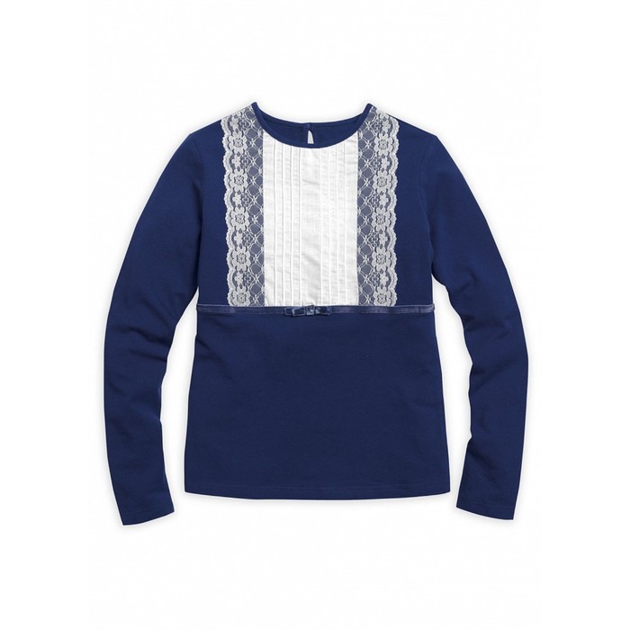 Джемпер для девочки, рост 140 см, цвет джинс