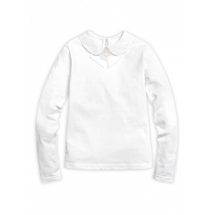 Джемпер для девочки, рост 164 см, цвет белый